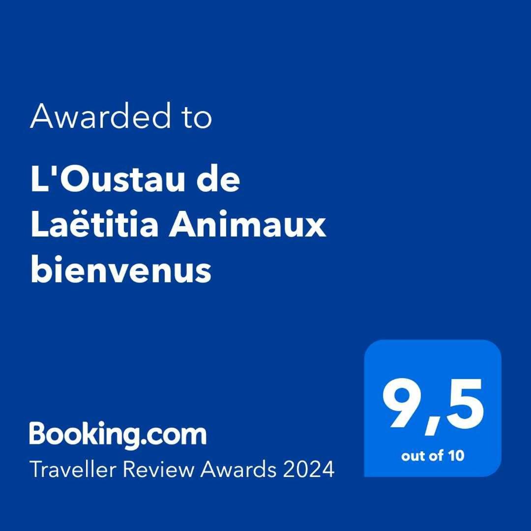 方丹·德·沃克吕兹L'Oustau De Laetitia Animaux Bienvenus别墅 外观 照片